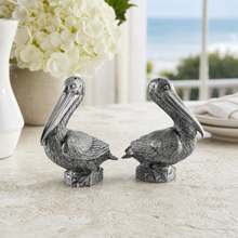 Pewter Pelicans Salt & Pepper Set