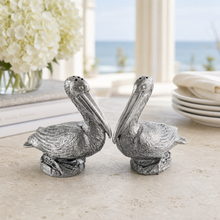 Pewter Pelicans Salt & Pepper Set