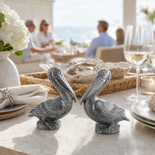 Pewter Pelicans Salt & Pepper Set