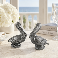 Pewter Pelicans Salt & Pepper Set