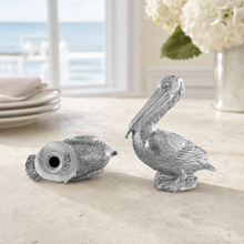 Pewter Pelicans Salt & Pepper Set