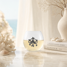 Octopus Stemless Wine Glass