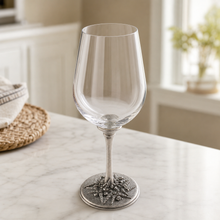 Coastal Tide Wine Glass