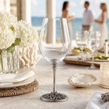 Coastal Tide Wine Glass
