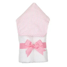 Seersucker Gingham Everykid Hooded Towel