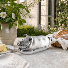 Happy Pig Butter Dish