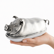 Happy Pig Butter Dish