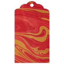 Set/12 Vein Marbled Gift Tags
