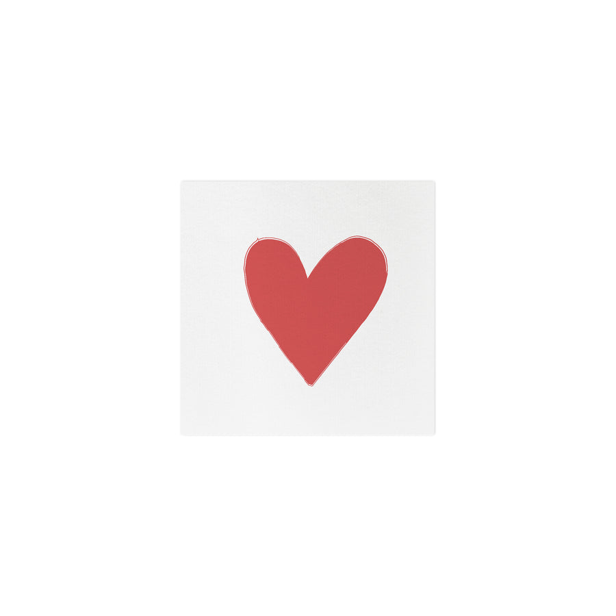 PAPERSOFT NAPKINS HEARTS COCKTAIL NAPKINS (PACK OF 20)