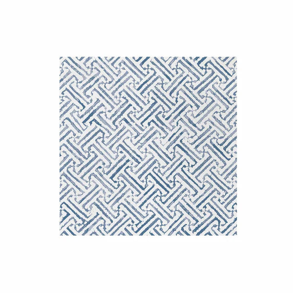 Papersoft Napkins Greek Key Blue Napkins Collection