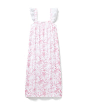 Women's Pima Clara Nightgown in Pink Timeless Toile