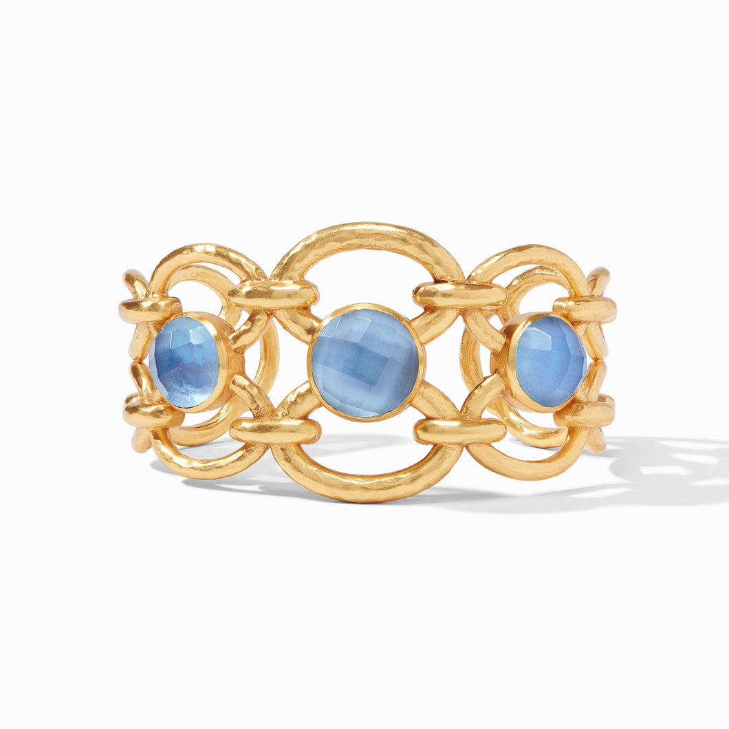 Palermo Statement Cuff-C101GICA00 : Chalce Blue