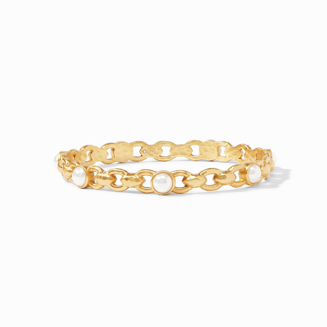 Palermo Pearl Bangle-BG264GPL-M : medium