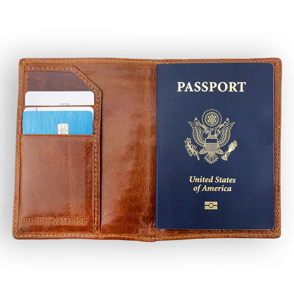 Passport Case-Navy Camo