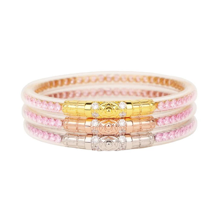 Three Queens All Weather Bangles® (AWB®) - Petal Pink