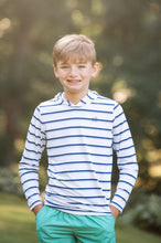 Kid's Pro Performance Hoodie T-shirt – African Pompano Stripe Art