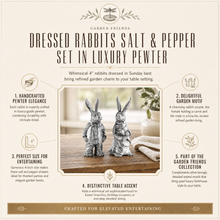 Dressed Rabbits Salt & Pepper Set