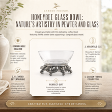Honeybee Glass Bowl