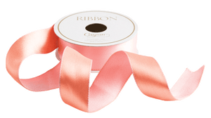 Satin Pink/Salmon Ribbon-R944