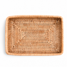 Catchall Tray Hand Woven Wicker Rattan