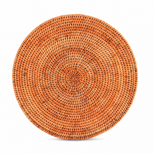 Hand Woven Wicker Rattan Round Placemat - Set of 4