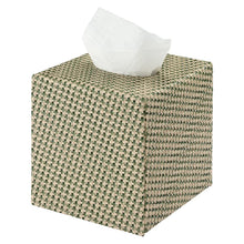 Rattan Textured Vinyl Tissue Box Covers