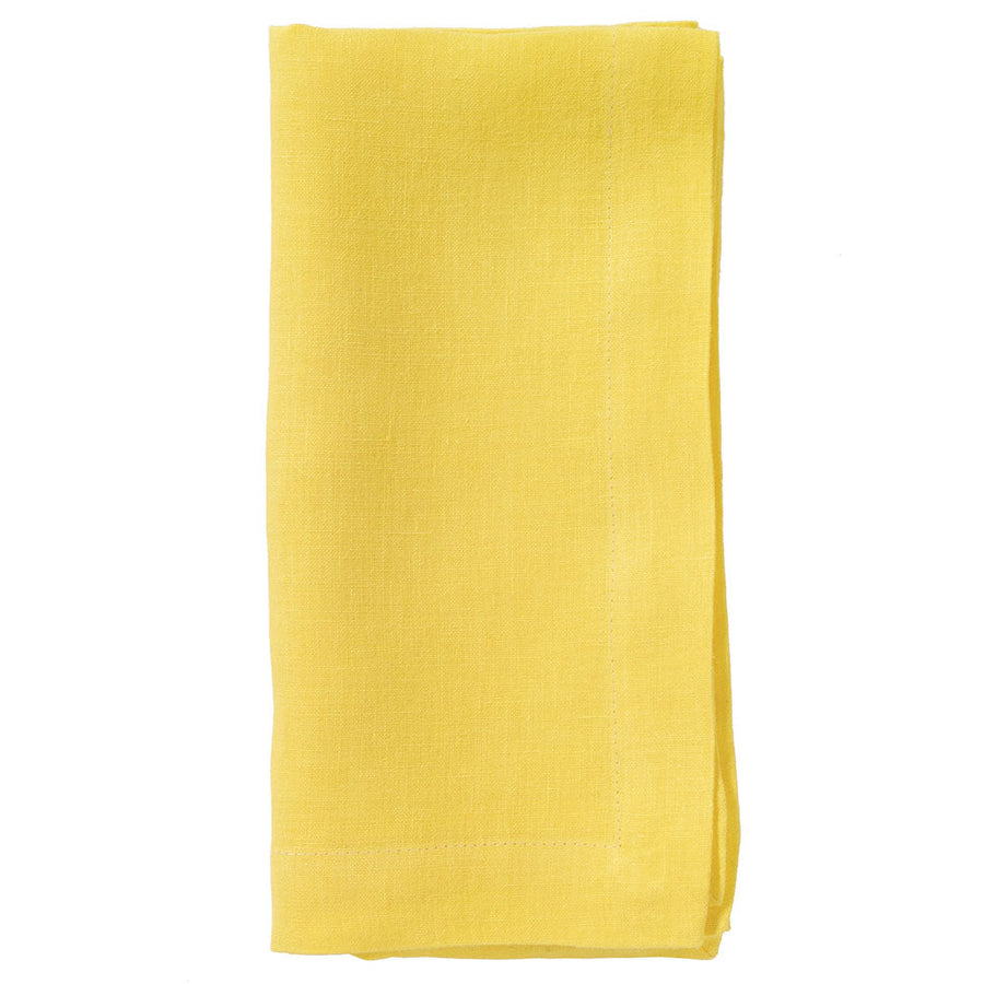 S/4 Lemon Riviera Napkins
