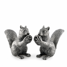 Pewter Squirrels Salt & Pepper Set