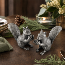 Pewter Squirrels Salt & Pepper Set