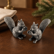 Pewter Squirrels Salt & Pepper Set