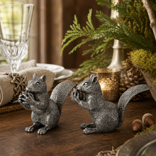 Pewter Squirrels Salt & Pepper Set