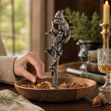 Squirrel Wood Candy / Nut Dish