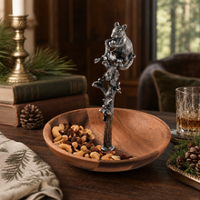 Squirrel Wood Candy / Nut Dish