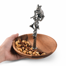 Squirrel Wood Candy / Nut Dish