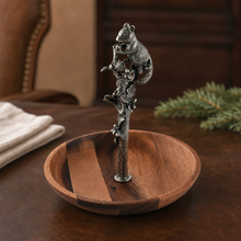 Squirrel Wood Candy / Nut Dish