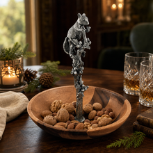 Squirrel Wood Candy / Nut Dish