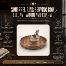 Squirrel Ring Serving Bowl