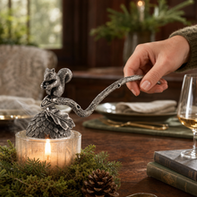 Pewter Squirrel Candle Snuffer