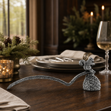 Pewter Squirrel Candle Snuffer