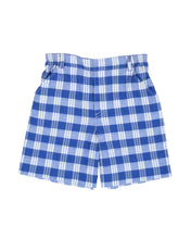 White Polo Shirt Royal with blue with shorts