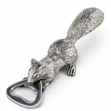 Squirrel Pewter Bottle Opener