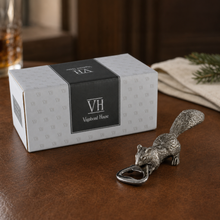 Squirrel Pewter Bottle Opener
