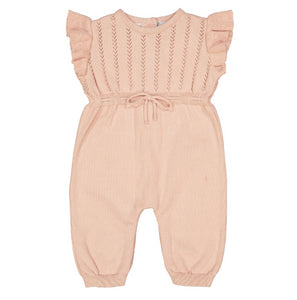 Flutter Sleeve Knit Longall Pin-6032I : 24M