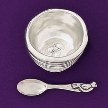 SALT CELLAR W / SPOON