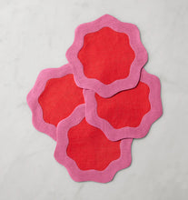 Set of 6 Ondulato Cocktail Napkins Collection