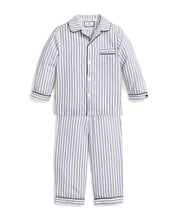 Navy French Ticking Pajama Collection