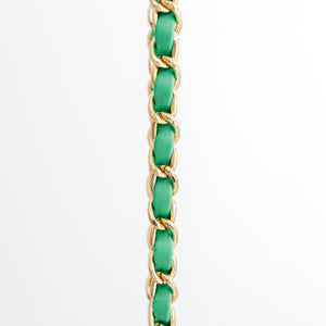 Chain Mail Strap-Green