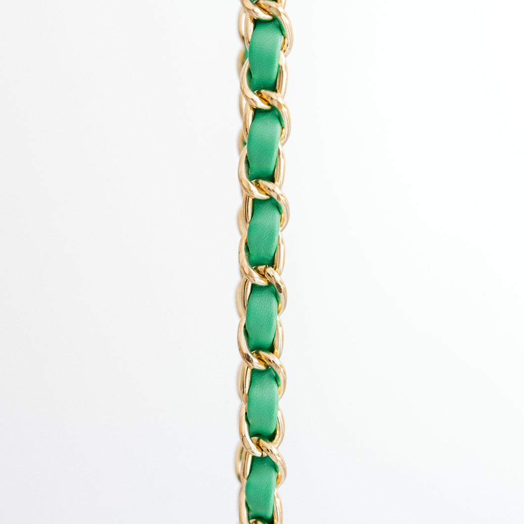 Chain Mail Strap-Green