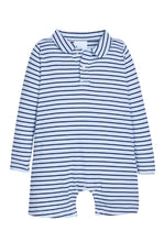 Long Sleeve Peter Pan Polo - Winslow Stripe