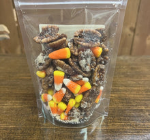 Sugar Fried Pecans and Candy Corn